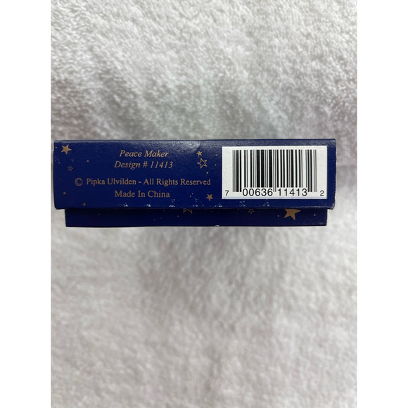 Pipka Ulvilden Stories Of Christmas Ornament #11413 Peace Keeper Santa 4" - Picture 9 of 9